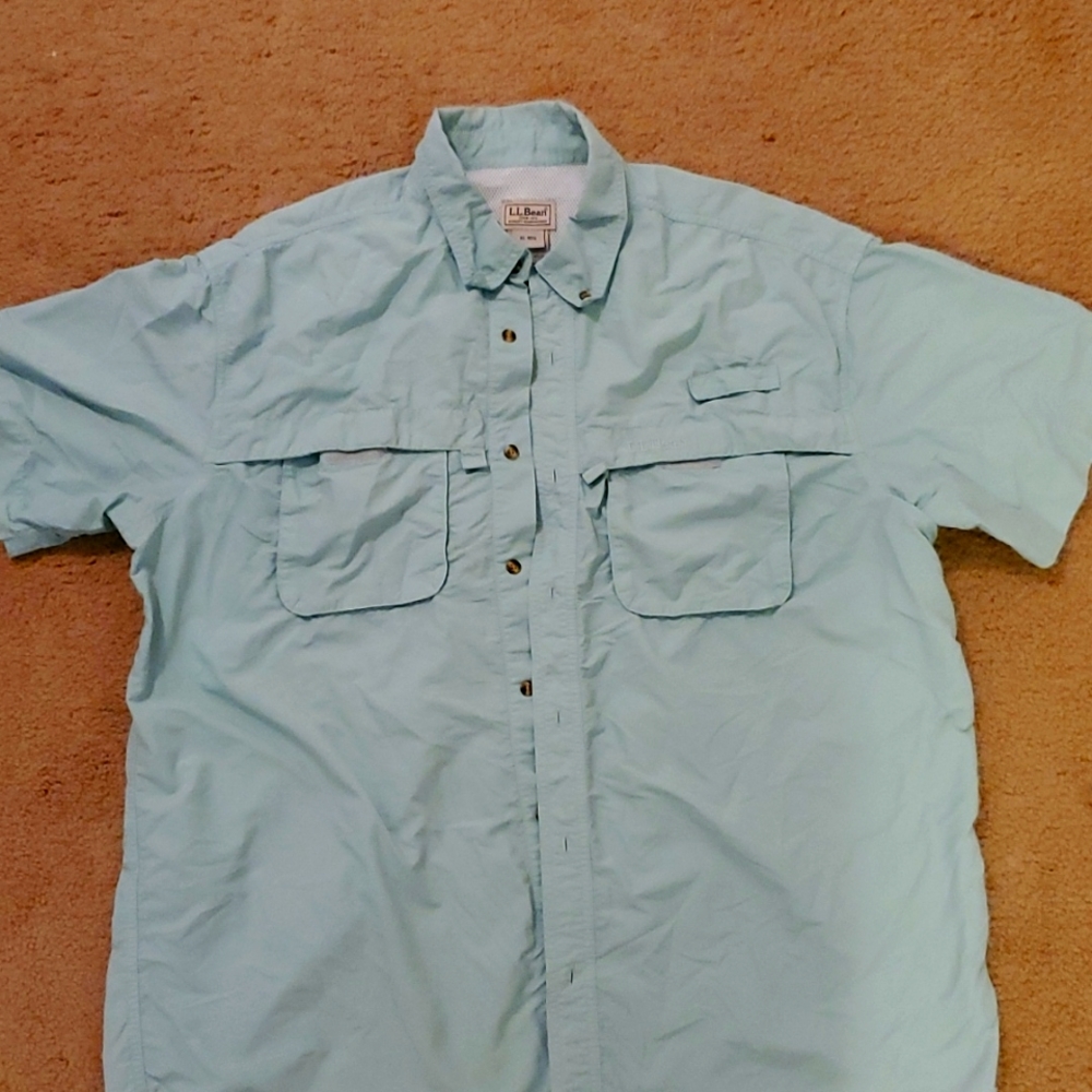 LL Bean vented fishing fish.